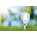Paulmann Glødepære dråbeformet ECO-LINE DROP sæt med 3, omskiftelig P45 klar E14 3x 2,5W 525lm 3000K 360° CRI >80  klar