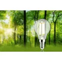 Paulmann Glødepære dråbeformet ECO-LINE DROP omskiftelig P45 klar E14 4W 840lm 4000K 360° CRI >80  klar