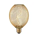 LED glødelyskilde METALLIC GLOW GLOBE  3-STEP DIM E27 4W 180lm 1800K CRI >80 dæmpbar