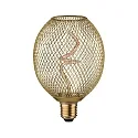 Paulmann LED glødelyskilde METALLIC GLOW GLOBE  3-STEP DIM E27 4W 180lm 1800K CRI >80 dæmpbar