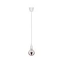 Pendant luminaire NEORDIC KETIL, 1 flame, E27 max. 20W, white
