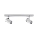 Paulmann Spot Zyli 2 flames white/chrome, excl. Lamp, max. 10W GU10