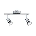 Paulmann ceiling luminaire CAROLINA 2 flames GU10 IP44, chrome 