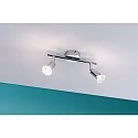Paulmann ceiling luminaire CAROLINA 2 flames GU10 IP44, chrome 