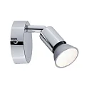 Paulmann wall luminaire CAROLINA 1 flame GU10 IP44, chrome 