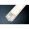 Paulmann DELTA Profile with diffuser, 100cm, anodized / satin aluminum
