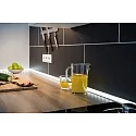 Paulmann DELTA Profile with diffuser, 100cm, anodized / satin aluminum