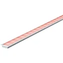Paulmann Accessories Recessed profile with diffuser, 200cm, anodized / satin aluminum