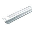Paulmann Accessories Recessed profile with diffuser, 100cm, anodized / satin aluminum