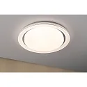 Paulmann wall and ceiling luminaire RAINBOW DYNAMIC large, tunable white, RGB IP20, chrome, white dimmable