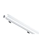 Paulmann Profil YOURLED STRIPE med dæksel, aluminium anodiseret, grå, satin