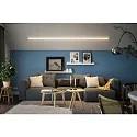 Paulmann Profil YOURLED STRIPE med dæksel, aluminium anodiseret, grå, satin