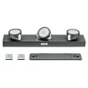 Paulmann LED Skab armatur ROTATE LED, 3 Spots, 6x1,5V AAA, antracit, dæmpbar, batteridrevet