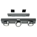 Paulmann LED Skab armatur ROTATE LED, 3 Spots, 6x1,5V AAA, antracit, dæmpbar, batteridrevet
