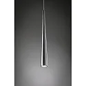 Paulmann Paulmann LED Pedel Gutta aluminium børstet, 1-flamme 1x 7W