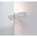 Paulmann Paulmann Wall luminaire Sabik IP44 LED dimmable 13W, white matt