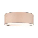 Paulmann Loftlampe Mari 2-flammer med tekstil skærm E27 maks. 2x20W, beige