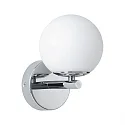 Paulmann wall luminaire GOVE IP44, chrome 