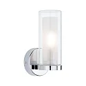 Væg- og Loftlampe LUENA E14 IP44, chrom, mat 