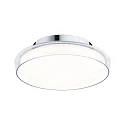 Væg- og Loftlampe LUENA IP44, chrom, mat 