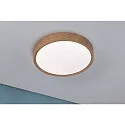 Paulmann bath luminaire TEGA CCT Switch, switchable IP44, wood, mat 