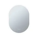 Paulmann Spejl med belysning MIRRA 60 X 80CM oval, CCT Switch, med touch-dæmper, med varmefunktion IP44, hvid mat dæmpbar