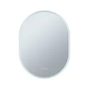 Paulmann Spejl med belysning MIRRA 60 X 80CM oval, CCT Switch, med touch-dæmper, med varmefunktion IP44, hvid mat dæmpbar