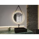 Paulmann mirror with lighting MIRRA Ø 60CM round, CCT Switch, with touch dimmer, with tape, with heating function IP44