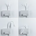 reading lamp HALINA LED with USB connection IP20
