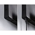 Paulmann Læselampe HALINA LED med USB tilslutning IP20, sort 