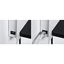 Paulmann Læselampe SERRA LED med USB tilslutning, venstre IP20, sort, hvid dæmpbar