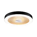 Væg- og Loftlampe VOLEA Ø 40CM direkte / indirekte IP44, guld, sort, sølv dæmpbar