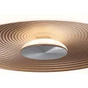 wall and ceiling luminaire VOLEA Ø 40CM direct / indirect IP44, gold, black, silver dimmable