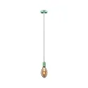 pendant luminaire NEORDIC TILLA 1 flame E27 IP20, light green dimmable