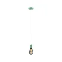 pendant luminaire NEORDIC TILLA 1 flame E27 IP20, light green dimmable