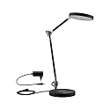 Bordlampe NUMIS QI CCT Switch, justerbar, med Qi-opladningsfunktion IP20, dæmpbar