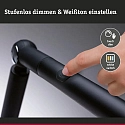 Paulmann Bordlampe FLEXBAR CCT Switch, justerbar, med touch-dæmper IP20, sort dæmpbar