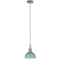 Paulmann Pendel Neordic Juna 1-flamme, blød grøn/kobber/træ, 16cm