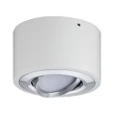Paulmann Paulmann LED Loftlampe Argun hvid matt/aluminium børstet, 1-flamme 1x 4,8W