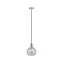 Paulmann Paulmann Neordic Esben Pendant luminaire E27, max. 20W, clear/brushed brass