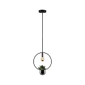 Pendel NEORDIC URBAN JUNGLE TASJA E27 IP20, kobber, sort dæmpbar