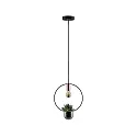 Paulmann Pendel NEORDIC URBAN JUNGLE TASJA E27 IP20, kobber, sort dæmpbar