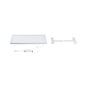 Paulmann LED Panel VELORA surfaced mounting, 60cm, 230V, 33W 3000K 2660lm, not dimmable, white matt