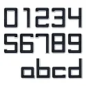 Paulmann solar house number light with accumulator, indirect IP44, black, white matt 