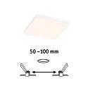Paulmann recessed luminaire VARIFIT VENULA EDGE IP44, white  8,5W 650 | 1000lm 3000K CRI >80