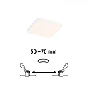 Paulmann recessed luminaire VARIFIT VENULA EDGE IP44, white dimmable 6W 450 | 700lm 3000K CRI >80