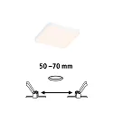 Paulmann recessed luminaire VARIFIT VENULA EDGE IP44, white dimmable 6W 450 | 700lm 3000K CRI >80