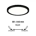 Paulmann LED panel AREO VARIFIT ON-OFF 175MM round, adjustable, switchable, 15W 1200lm 4000K CRI >80