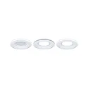 Paulmann recessed luminaire SORMUS round, set of 1 IP65, white matt  6,5W 560lm 3000K 100° 100° CRI >80