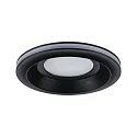 Paulmann recessed luminaire SORMUS round, set of 1 IP65, black matt  6,5W 560lm 3000K 100° 100° CRI >80